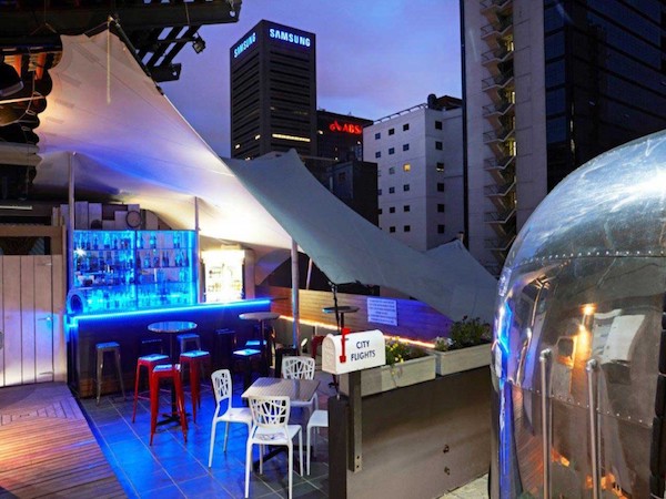 Sky Bar at The Grand Daddy Hotel