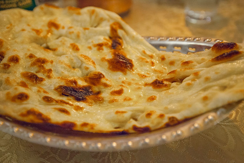 roti prepared and served at The Indian Chapter