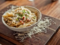 pasta prepared and served at Lupa Osteria