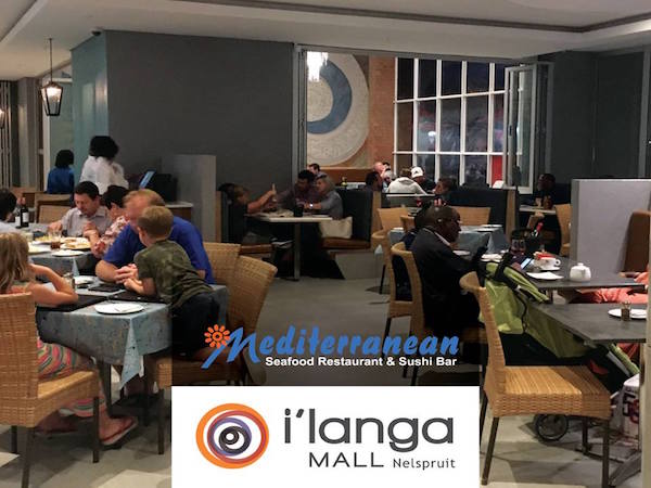 Mediterranean Seafood Restaurant and Sushi Bar (I’langa Mall)