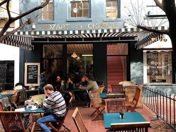 Cafe Mozart on Church