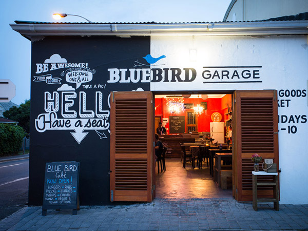 Blue Bird Garage Food and Goods Market