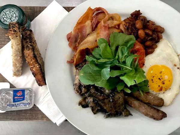 The Blue Crane & The Butterfly