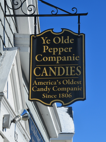 The oldest candy store in the United States can be found in Salem