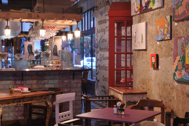 The interior of the Odd Cafe. Photo courtesy of the restaurant.