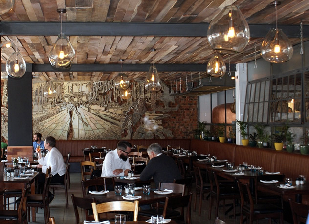 The interior at The Foundry. Photo courtesy of the restaurant.