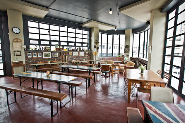 The Taproom at Devils Peak Brewery. Photo courtesy of the restaurant.