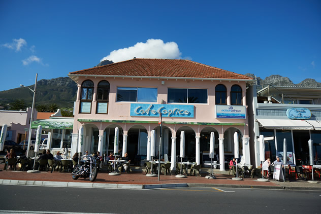 The exterior at Café Caprice. Photo courtesy of the restaurant.