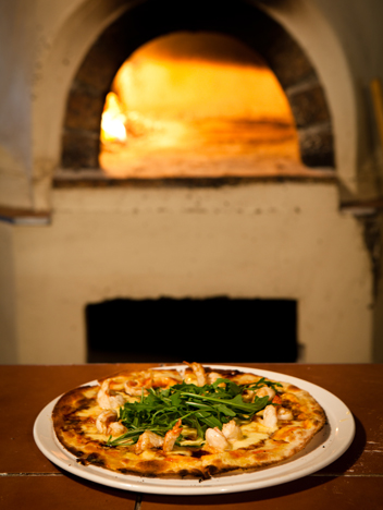 Mangiamo pizza oven. Photo coutesy of the restaurant.