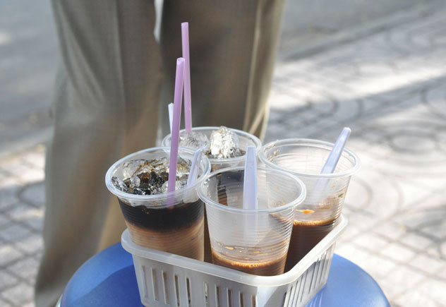 Vietnamese iced coffee. Photo by Florence Luong