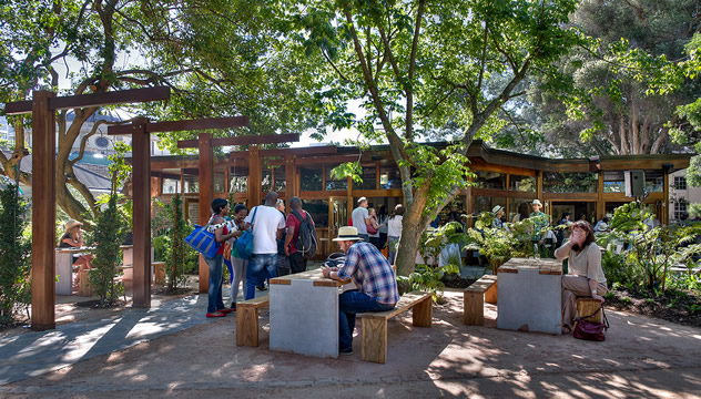 The Restaurant at the Company’s Garden.  Photo courtesy of the restaurant.