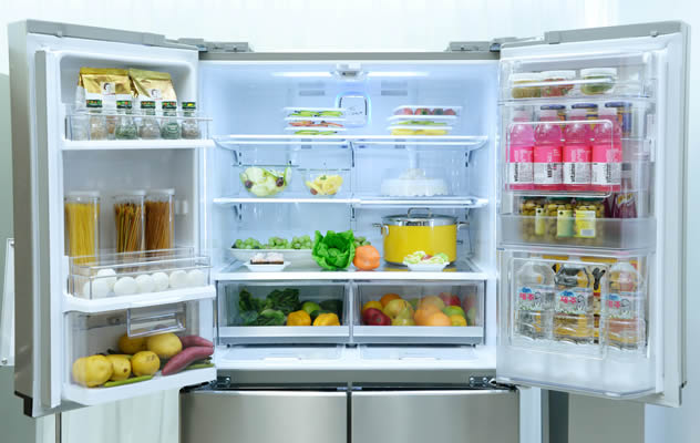 LG Smart Refrigerator Inside Smart View