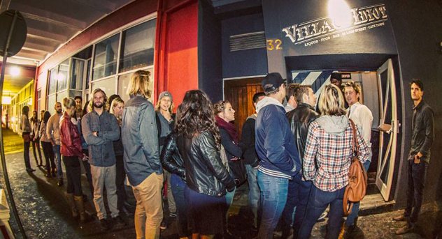 The queue at The Village Idiot. Photo courtesy of the restaurant.