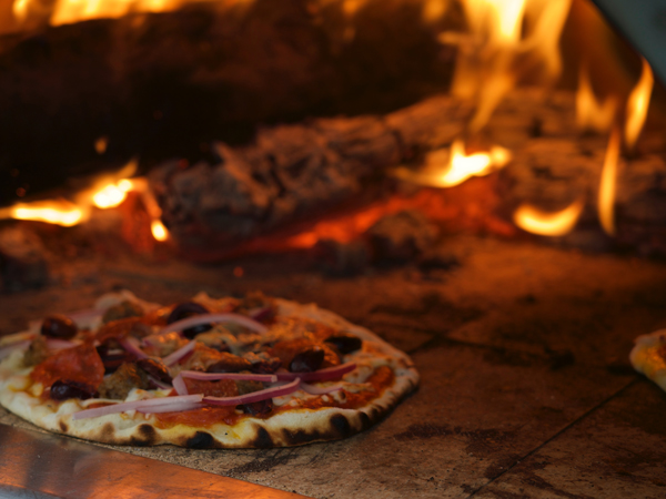 Pizza oven during loadshedding