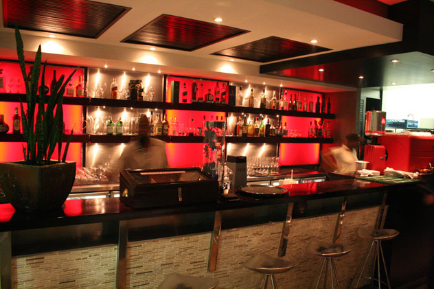 The bar at Bel Punto. Photo courtesy of the restaurant.