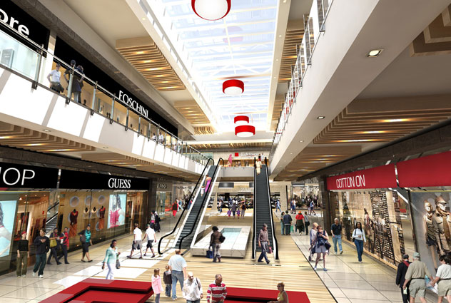 A render of the Mall of the South. Image courtesy of Life Grand Cafe.