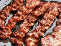 Bacon frying