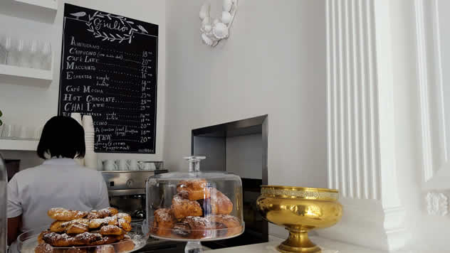Pastries at Giulio's Cafe. Photo courtesy of Nikita Buxton.