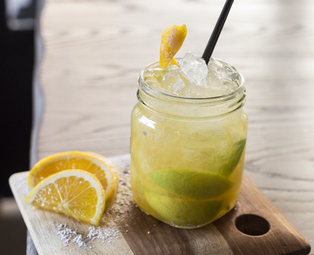 Lemonade with slices of lemon at the Life Grand Cafe in Hyde Park. Photo courtesy of the restaurant.