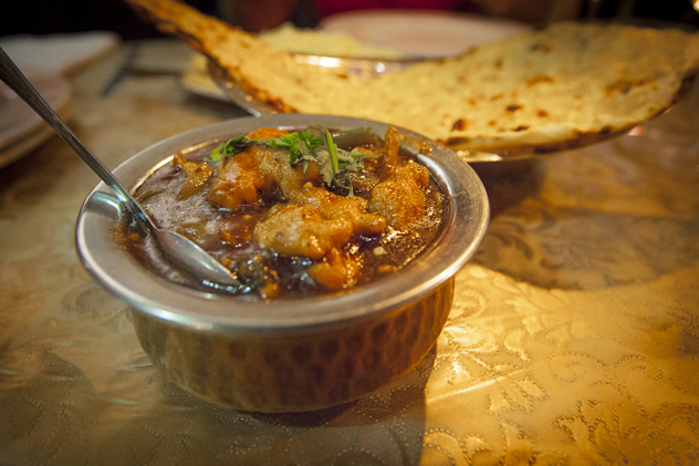 The cuisine at Prim Reddy’s Indian Chapter. Photo courtesy of the restaurant.