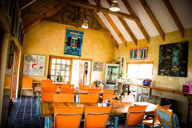 The interior of the Ride In eatery. Photo courtesy of the restaurant.