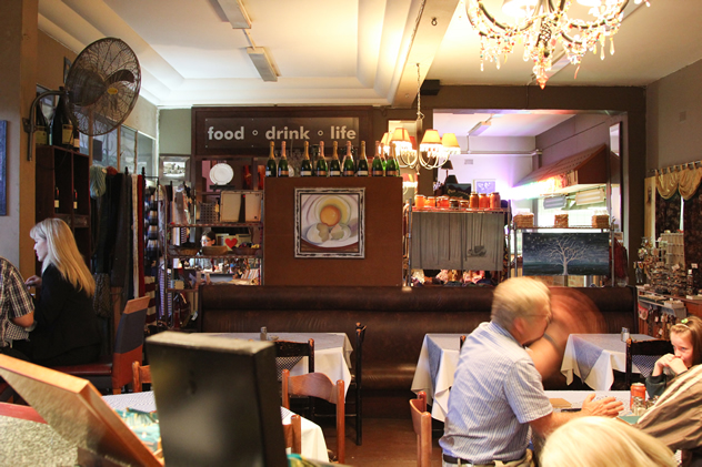 Inside the Boston Bistro. Photo courtesy of the restaurant.