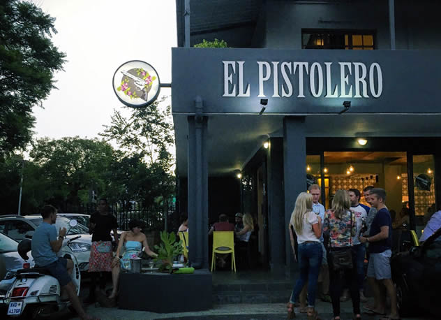 Outside at El Pistolero. Photo courtesy of the restaurant.
