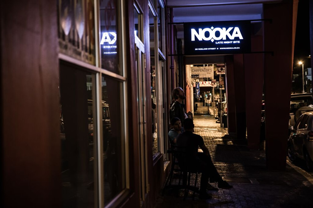 The outside at Nooka. Photo courtesy of the restaurant.