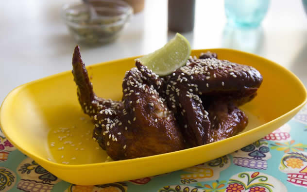 Chicken wings with chipotle at Baha Taco. Photo courtesy of the Rupesh Kassen.