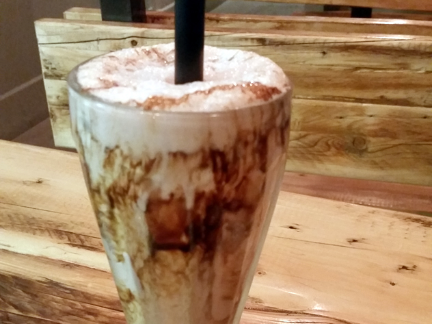 A milkshake at Maggie's. Photo courtesy of Lauren Josephs.