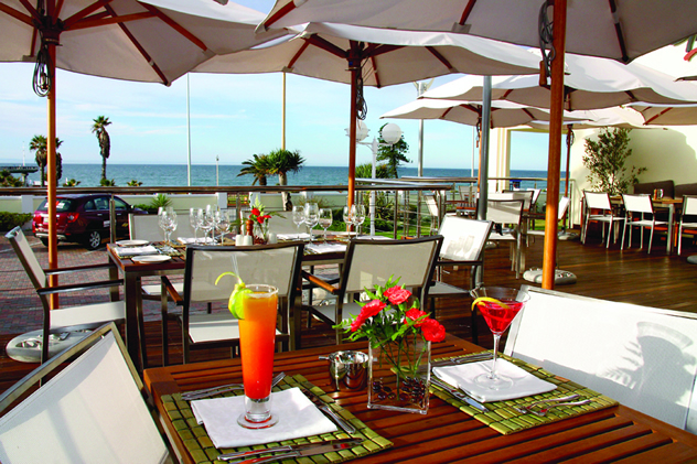 A view of the ocean at Ginger The Restaurant. Photo courtesy of the restaurant. 