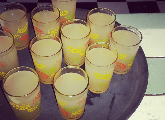 East African lemon-and-limeade at the Roving Bantu Kitchen. Photo courtesy of the restaurant.