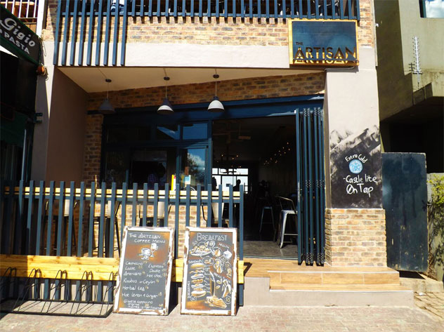 The exterior of The Artisan. 