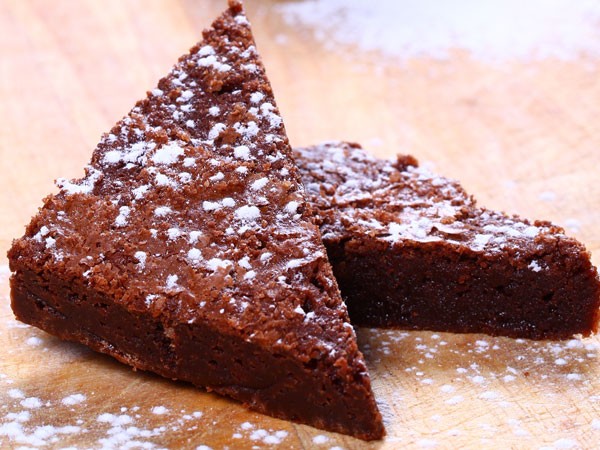 A double chocolate brownie from The Food Fundi. Photo supplied.