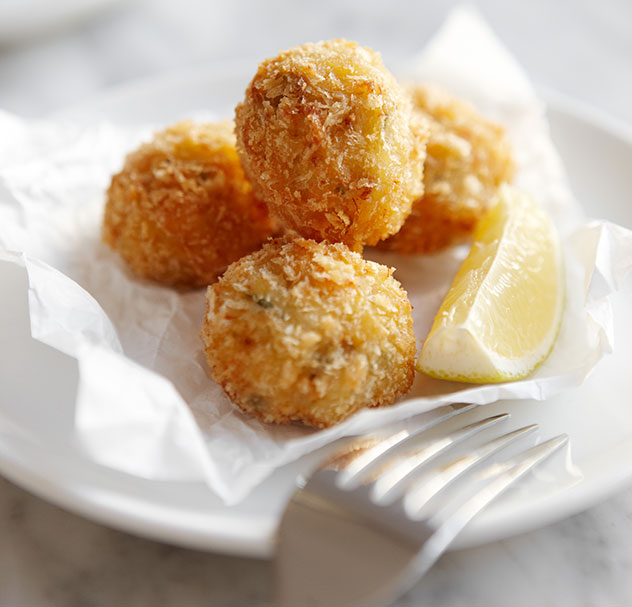 Mulberry & Prince's bacalhau fritters. Photo supplied.
