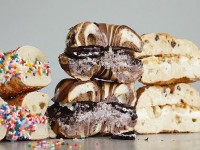 Oreo bagels from The Bagel Nook