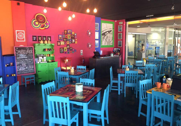 The colourful interior at Jo Mexican. Photo supplied.