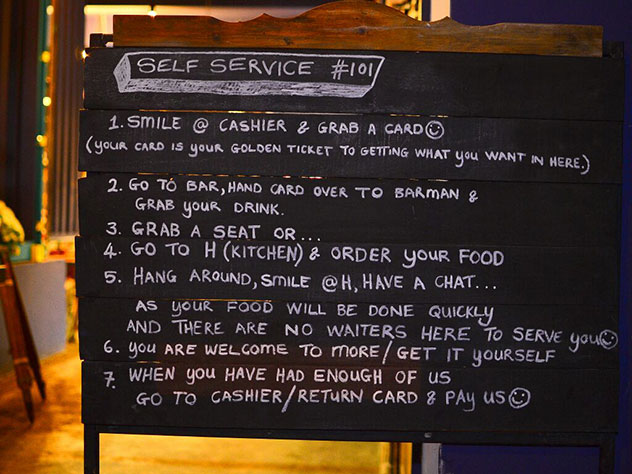 The rules. Photo supplied.