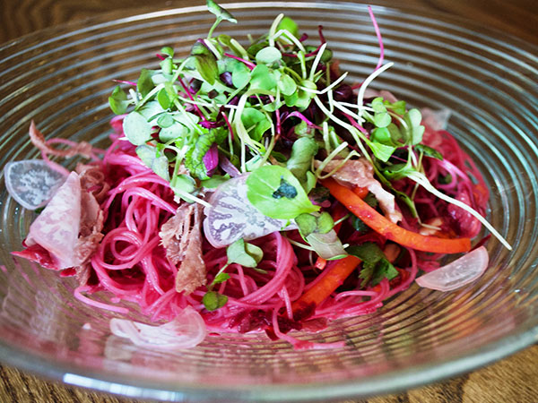 Duck and rice noodle salad. Photo supplied.