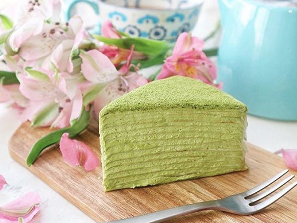 Meet the matcha millecrêpe, a JapaneseFrench fusion