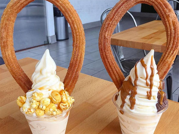 These churro loops are the ice-cream topping of our dreams