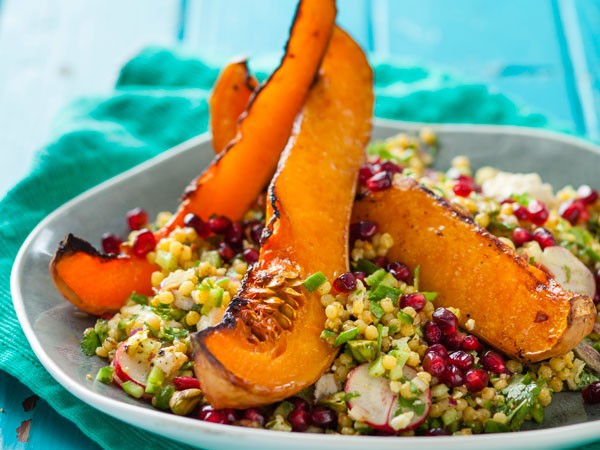 Butternut and feta couscous. Photo supplied.