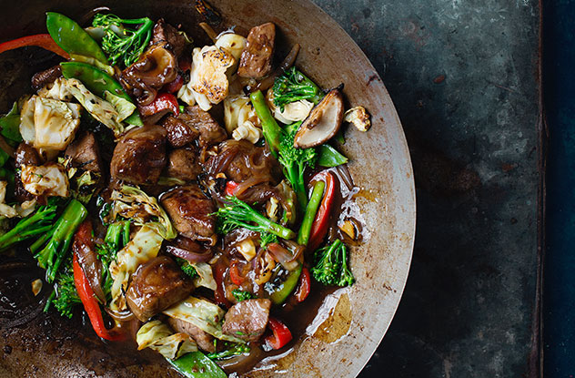 Adjust your standard stir-fry recipe to keep things exciting. Photo by Claire Gunn.