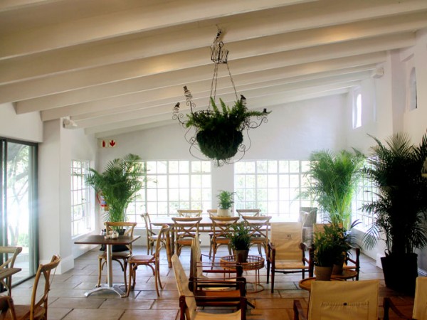 The interior of L'antico Giardino. Photo courtesy of the restaurant.