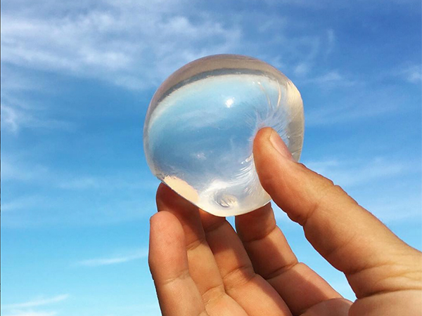 These edible blobs are saving the environment one sip at a time