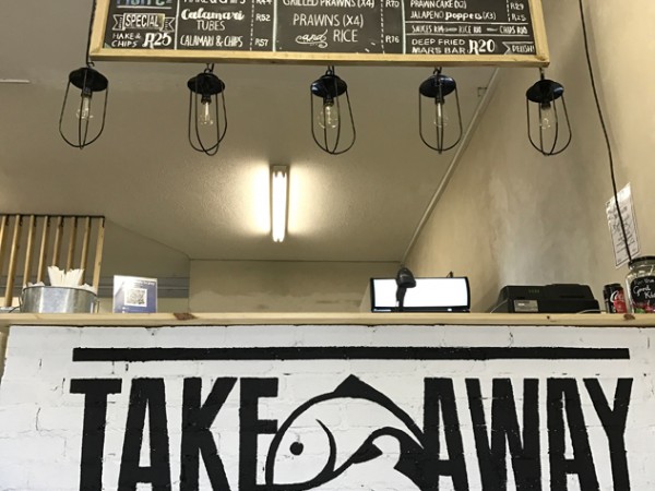 The takeaway counter at Deep Blue Fish Co. Photo supplied.