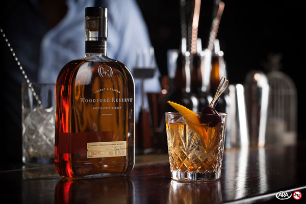 Each Old Fashioned cocktail will be crafted using Woodford Reserve bourbon. Photo supplied. 