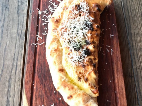 The calzone at Jamie's Italian. Photo by Marie-Lais Emond.
