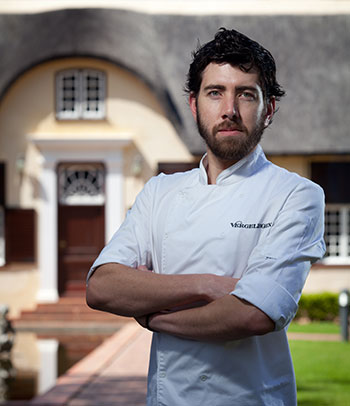Chef Michael Cooke of Camphors. Photo by Jan Ras.