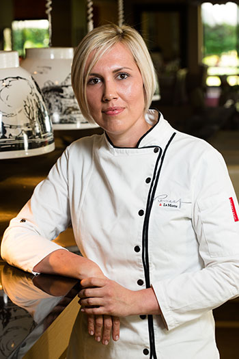 Chef Michelle Theron of Pierneef a La Motte. Photo by Jan Ras.